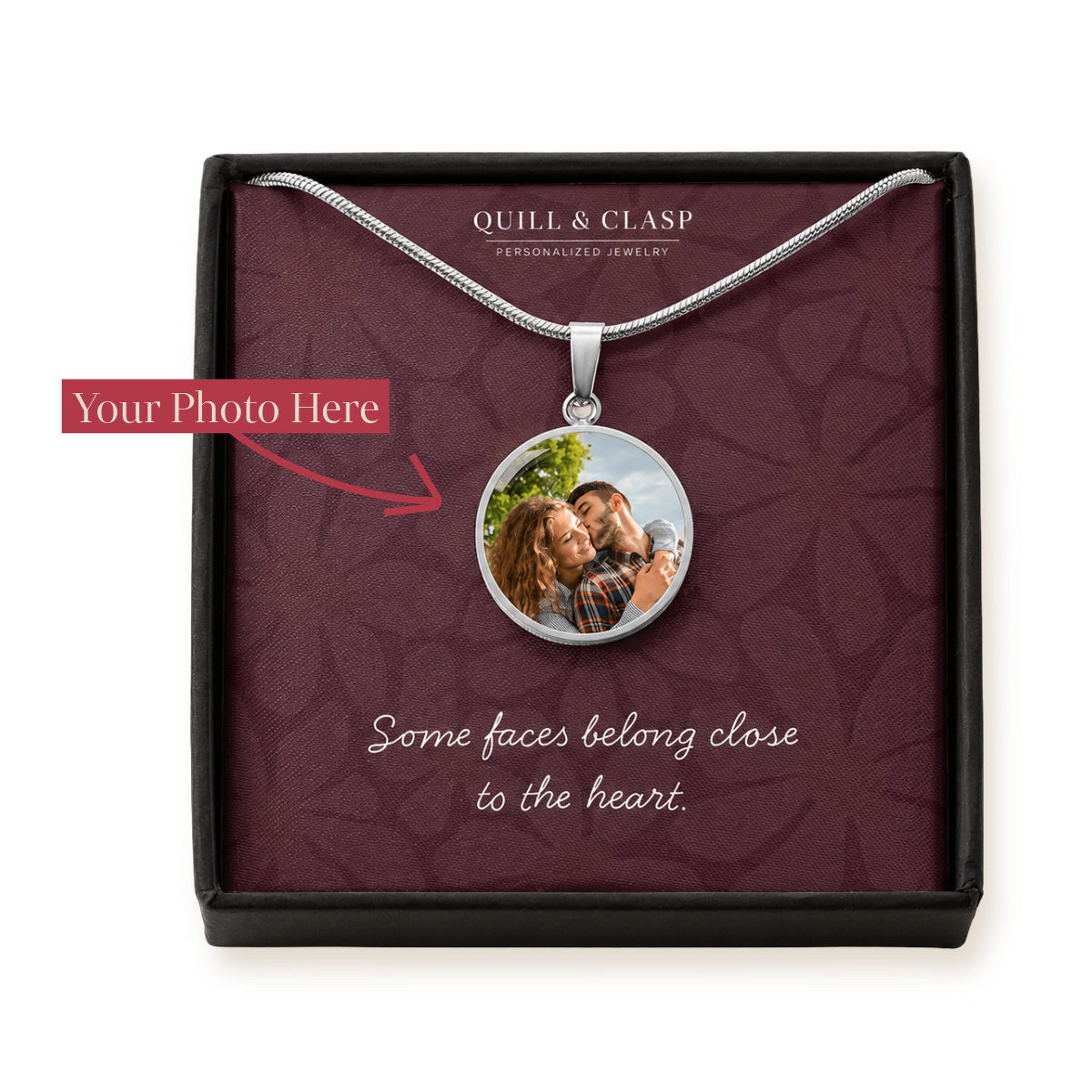 The Keepsake — Personalized Photo Necklace