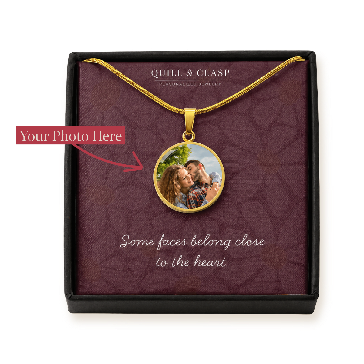 The Keepsake — Personalized Photo Necklace