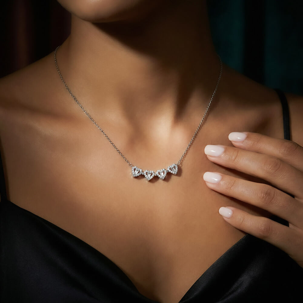 A Little Luck — Magnetic Clover Necklace