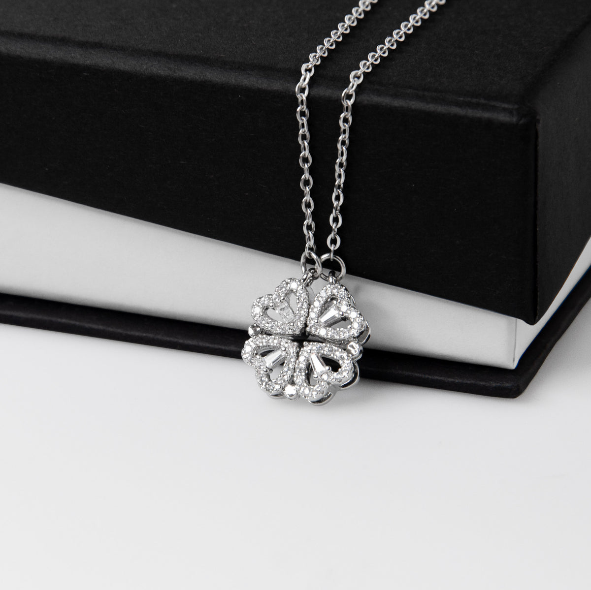 A Little Luck — Magnetic Clover Necklace