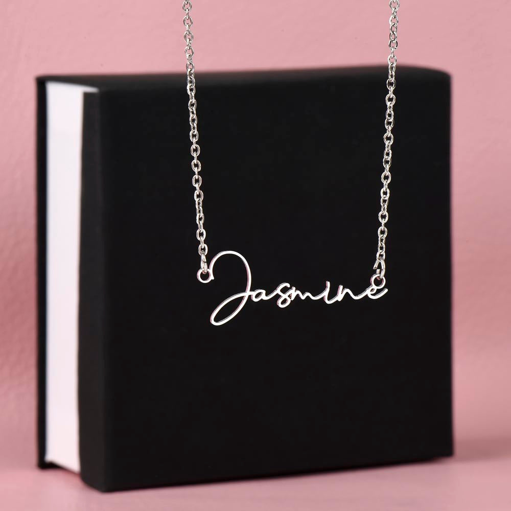 The Signature — Personalized Name Necklace