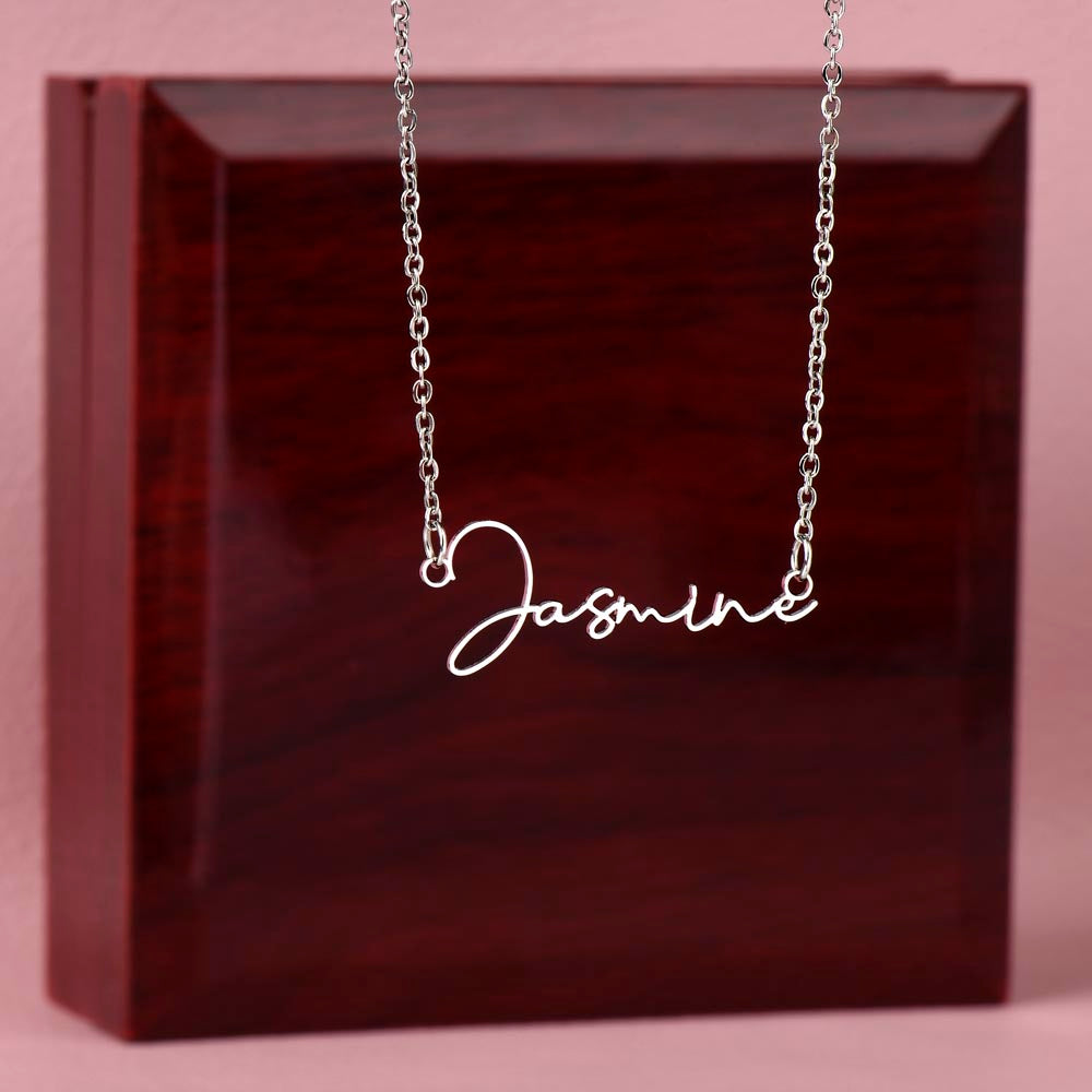 The Signature — Personalized Name Necklace
