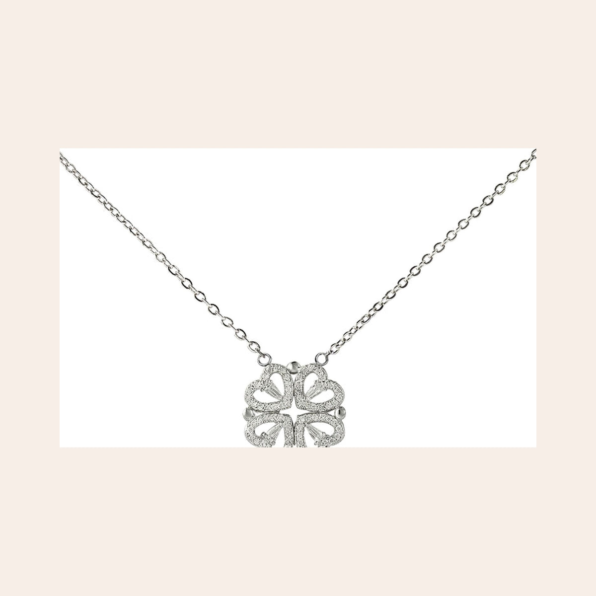 Lucky in Love — Magnetic Clover Necklace