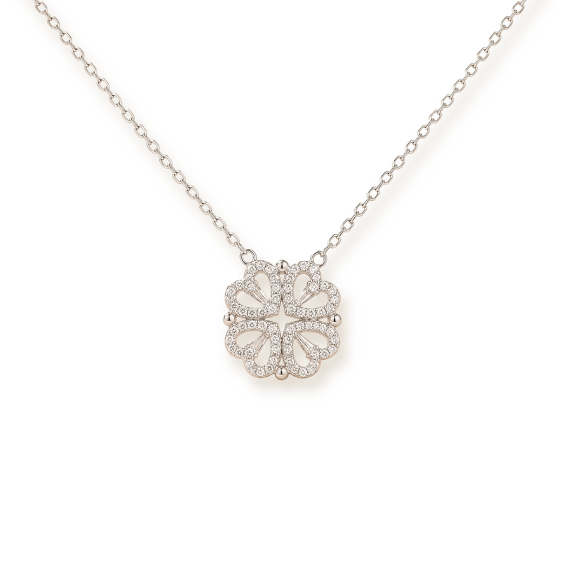 A Little Luck — Magnetic Clover Necklace