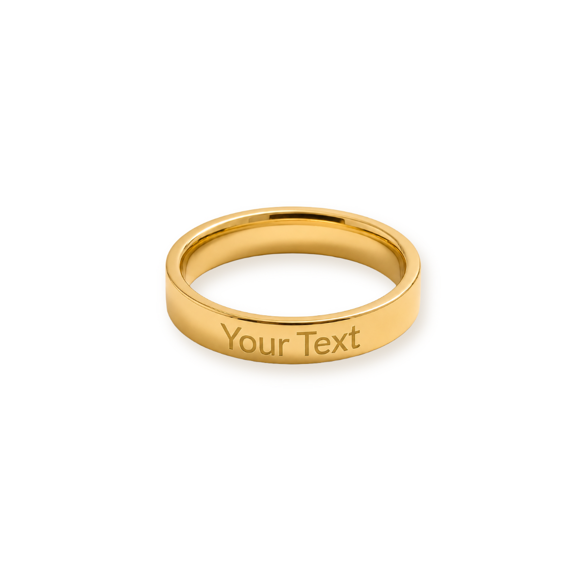 Twenty-Five Characters — Engraved Message Ring