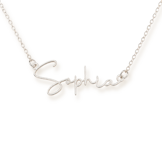 The Signature — Personalized Name Necklace